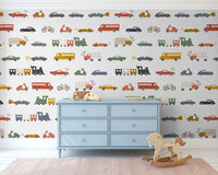 RB433 Car Parade, Behang, Wallpaper, Tapete, Papier Peint