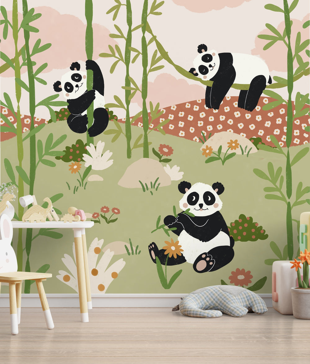 Papier Peint Recyclé Panda