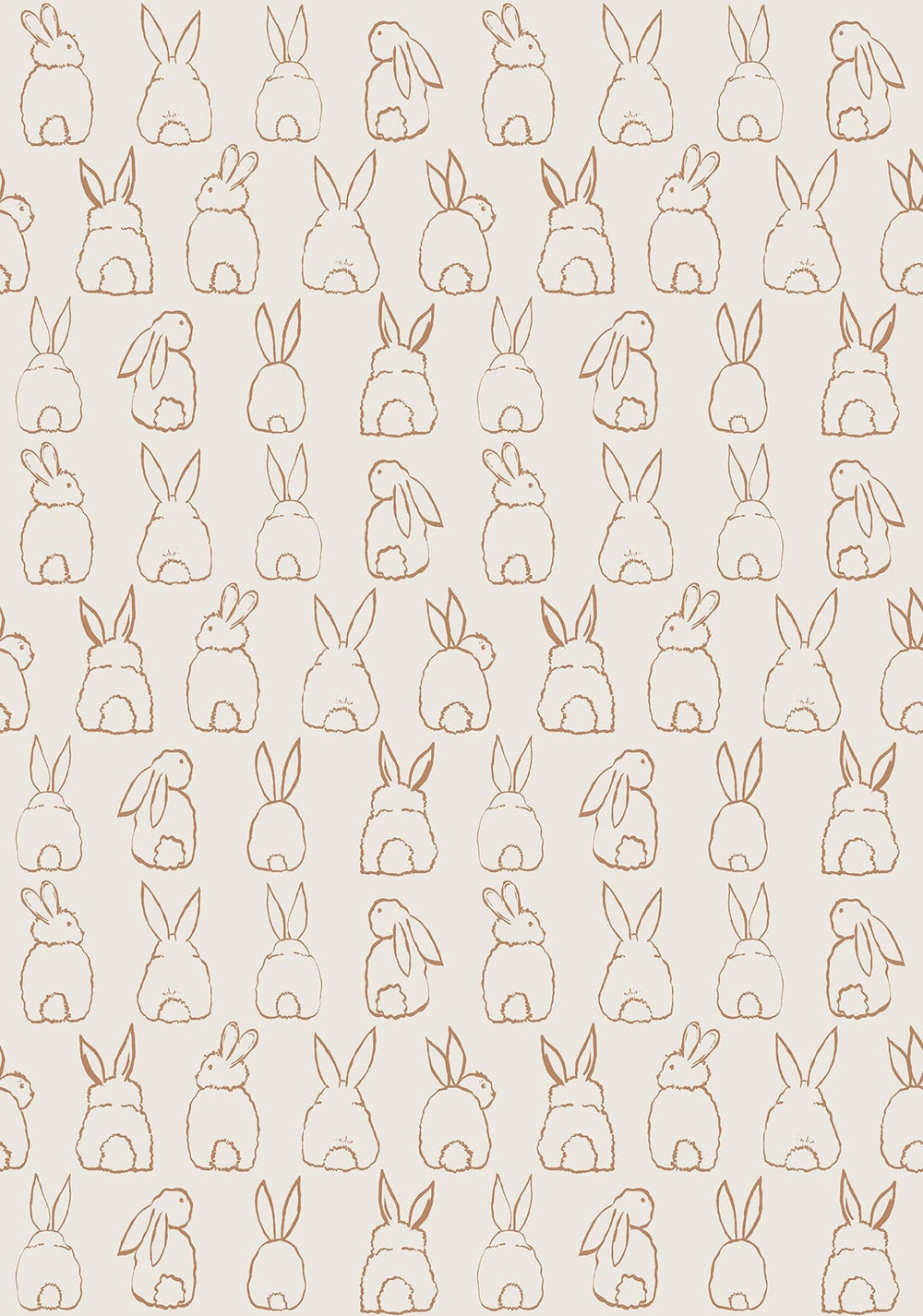 RB305 swatch-rise - Roomblush Bunnies wallpaper, papier peint, behang, tapete