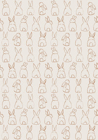 RB305 swatch-rise - Roomblush Bunnies wallpaper, papier peint, behang, tapete