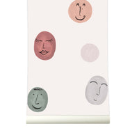 RB307 Behang smileys multicolor – roomblush