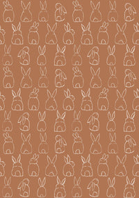 RB312 swatch-dark - RB312 Behang Bunnies dark –  Roomblush Bunnies wallpaper, papier peint, behang, tapete